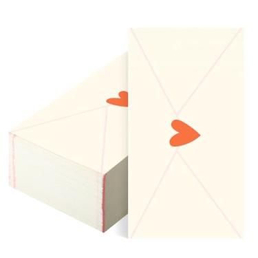 Imagem de Havawish 100 guardanapos descartáveis para dia dos namorados, cartas de amor, guardanapos de coquetel, papel de sinal de amor, papel de convidado, toalha de mão para casamento, aniversário, chá de