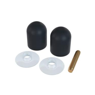 Imagem de Puxador para Box Alumínio Preto - 1 Peça