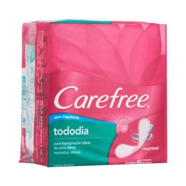 Imagem de Protetor Diário Carefree Tododia Sem Fragrância 40 Unidades