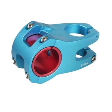 Imagem de Mesa de guidão curta para MTB 31,8x35/50mm em liga de alumínio, ponte para bicicleta, peças para bicicleta de estrada.(Blue 31.8x50mm)