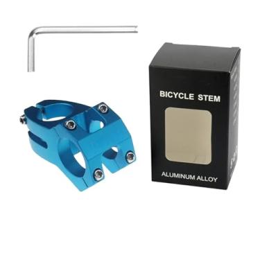 Imagem de Mesa de guidão MTB 31.8mm MTB Power, leve, em liga de alumínio, para bicicletas de estrada, BMX, DH e MTB.(Blue)