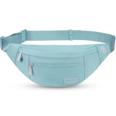Imagem de Fanny Pack MAXTOP Large Crossbody com 4 bolsos com zíper