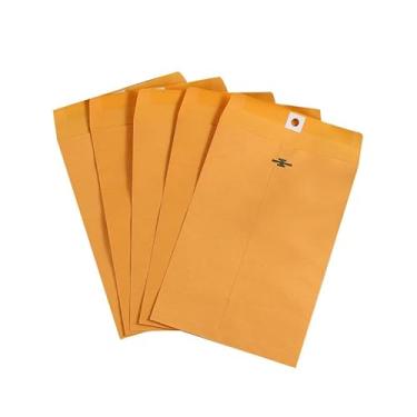 Imagem de Envelopes expansíveis 22 x 30 cm com fecho, pacote com 25, envelope de papel kraft de 180 g/m², pastas expansíveis pesadas 21 x 28 cm, expansão de 3,5 cm, para armazenamento e organização de negócios