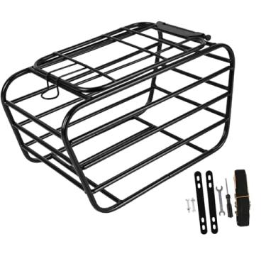 Imagem de menolana Cesto traseiro para bicicleta, e com capacidade de carga, ideal para transportar animais de estimação, fazer compras, carregar mantimentos, Sem Forro, 38 Cm X 23 Cm X 21.5