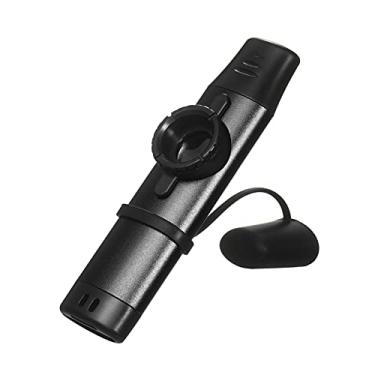 Imagem de Instrumento Musical de Madeira Kazoo Liga Alumínio para Iniciantes com Cinto Suspensão Diafragma Flauta Estojo Armazenam