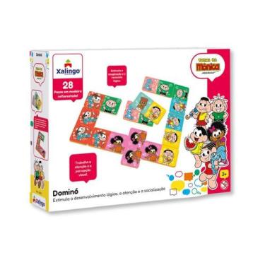 Imagem de Domino 28 pecas turma da monica - xalingo