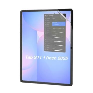 Imagem de CUFEREDU 2 peças de película de papel fosco PET macio para Samsung Galaxy Tab S11 Ultra 37.1 cm película protetora fosca antirreflexo, desenho, escrita com a caneta Stylus como em papel