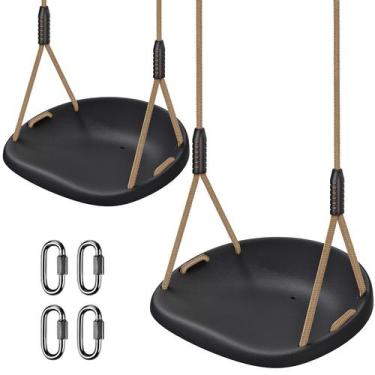 Imagem de Swing Seat, pacote com 2, capacidade de 227 kg com corda ajustável pre