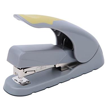 Imagem de Grampeador resistente, máquina de grampear livros, material de escritório com slot de agulha pop-up de um botão, ranhura de agulha reversível para encadernação de documentos, (Verde)