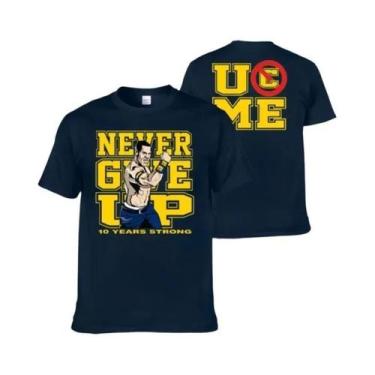 Imagem de Camiseta Estampada Unissex WWE John Cena Moda Verão Cena Do Dia Do Vit