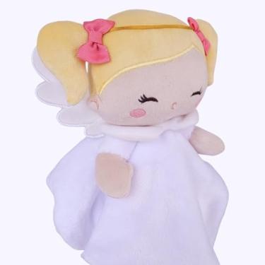 Imagem de Naninha de Bebê - Anjo - Anjinha Menina – Personalizada - Eliane Atelier