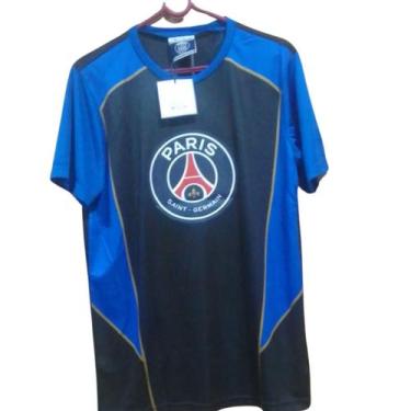 Imagem de Camisa Masculina Paris Saint German PSG Balboa, Azul marinho, 2GG