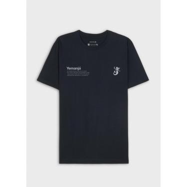 Imagem de T-shirt slim vintage yemanjá OSKLEN-Masculino