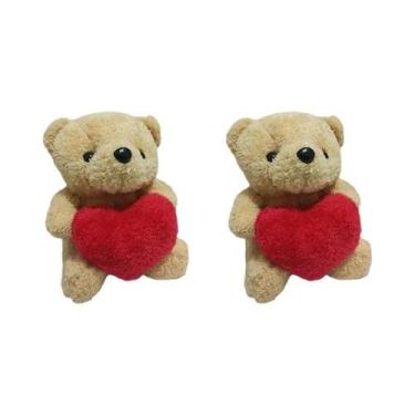 Imagem de Urso De Pelúcia Kawaii Em Forma De Coração De 20cm, Presente De Amor P