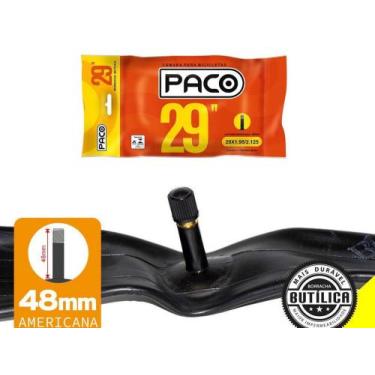 Imagem de Camara de ar de bicicleta aro 29 x 1.95 paco