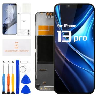 Imagem de Substituição de tela LCD para iPhone 13 Pro para iPhone13 Pro Display LCD A2483 A2638 A2636 A2639 A2640 3D Touch Screen Digitalizador Montagem completa com kits de reparo (Incell)