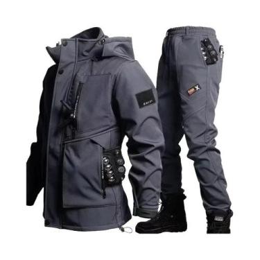 Imagem de Jaqueta De Motocicleta Impermeável Masculina Para Outono E Inverno, Co