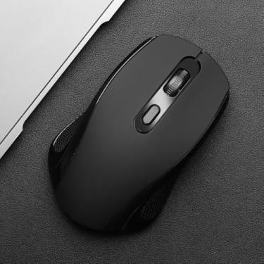 Imagem de Mouse sem fio USB de 2,6 G, design ergonômico, processo de conexão estável, baixa latência, plug-and-play, mouse portátil para jogos sem fio, adequado para laptops e desktops