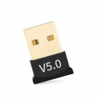 Imagem de Adaptador USB Bluetooth 5.0 Receptor Wireless Áudio para PC e Automóvel