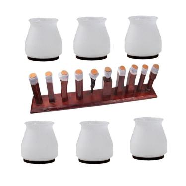 Imagem de Capa Proteção Silicone Feltro Pés Quadrados - Geoprotector