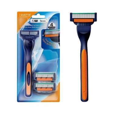 Imagem de Cabeçotes De Substituição Para Lâmina De Barbear Em Aço Inoxidável Par