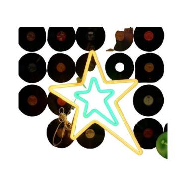 Imagem de Letreiro De Neon LED Personalizável Para Decoração De Natal, Aniversár