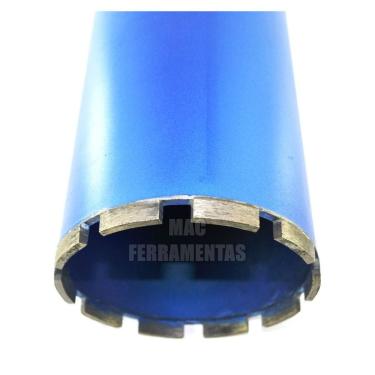 Imagem de Serra Copo Diamantada  Coroa  132Mm X 450Mm - Rosca 1.1/4