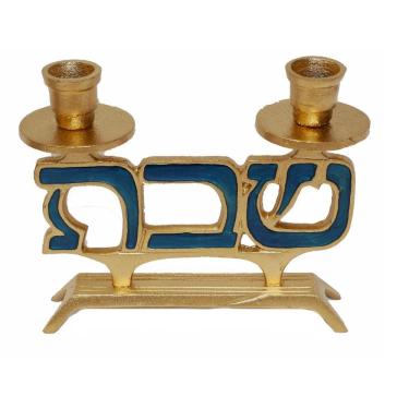 Imagem de Castiçal Para 2 Vela - Suporte De Vela Castiçais Para Shabat