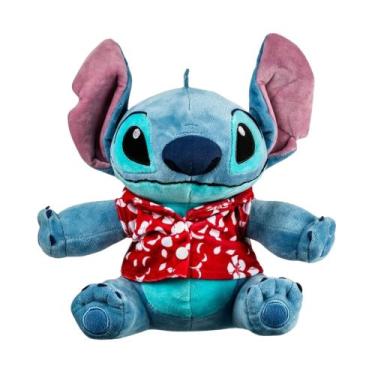 Imagem de Pelúcia com Mecanismo Stitch Hawaii com Luz e Som Multikids - BR2198