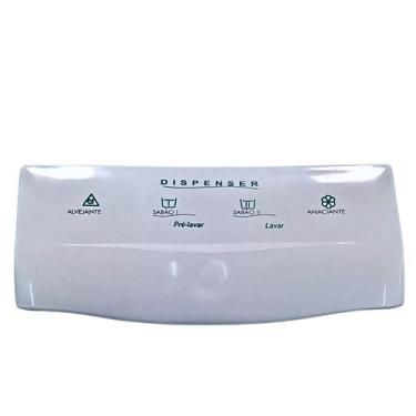 Imagem de Puxador Do Dispenser Lavadora Brastemp Bwq22 Bwf22 Bwf24 Bwt - Valtec 