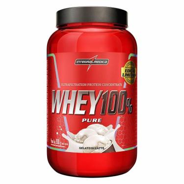 Imagem de Whey 100% Pure - 900g Gelato di Latte - IntegralMédica-Masculino