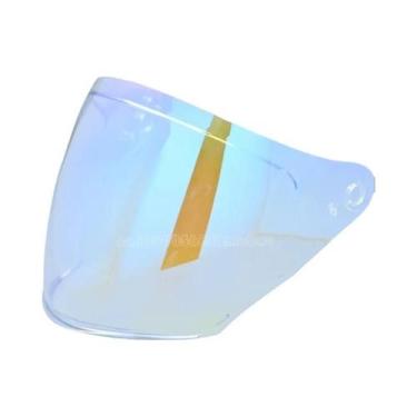 Imagem de Viseira De Capacete Aberto Com Proteção UV, À Prova De Vento E Poeira,