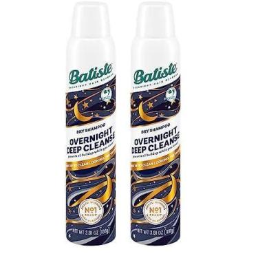 Imagem de Shampoo seco Batiste Overnight Deep Cleanse 112 ml (pacote com 2)
