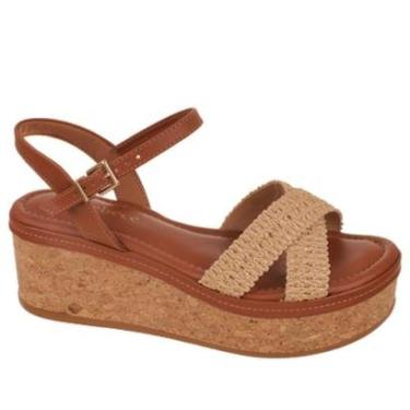 Imagem de Sandalia Bebece Natural Feminino Original T4038-440-Feminino