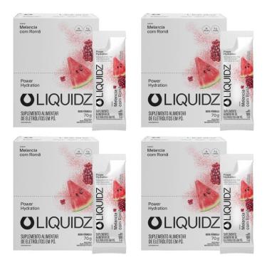Imagem de LIQUIDZ® - Eletrólitos Zero Açúcares Melancia - 4Cx-56 sachês-Unissex