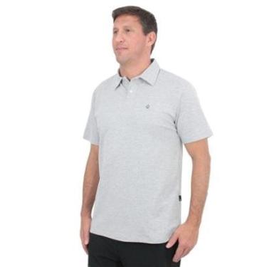 Imagem de Camiseta Polo Volcom Classic Stone Grey-Unissex