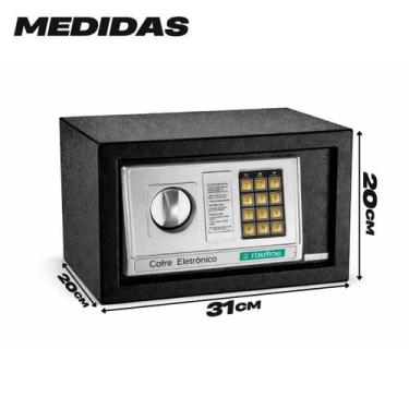 Imagem de Cofre economico aço digital ordene