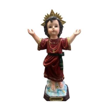 Imagem de Imagem Sacra Em Resina Do Menino Jesus Criança - Imporiente, 31cm