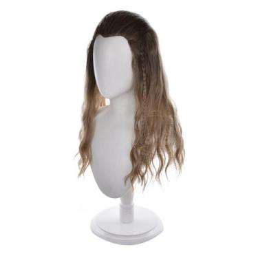 Imagem de Peruca de cosplay, fantasia de anime Thors Loves And Thunders, 50 cm -