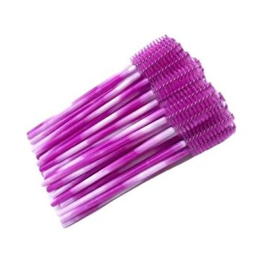 Imagem de Escova Descartável Para Máscara De Cílios E Sobrancelhas, 50/100 Peças