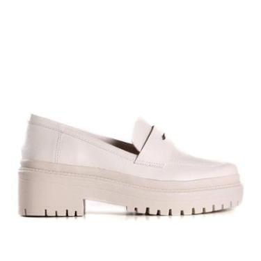 Imagem de Mocassim Feminino Via Marte 22-11102 Off White-Feminino