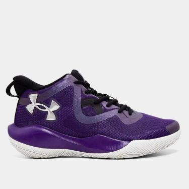 Imagem de Tênis Under Armour Bankshot Se Roxo Preto Masculino-Masculino