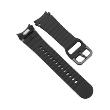 Imagem de Pulseira De Silicone Para Samsung Galaxy Watch 7 6 5 4 Classic 47mm 43