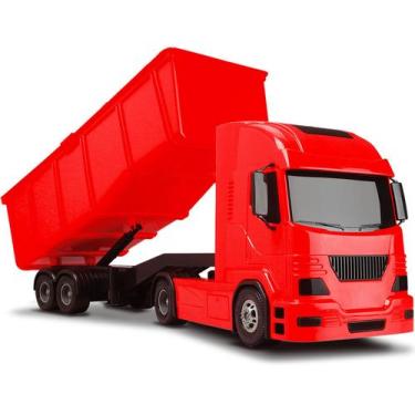 Imagem de Caminhão Caçamba Brinquedo Grande Infantil Original - Silmar - Silmar 