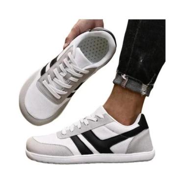 Imagem de Tênis De Corrida Unissex Com Sola Larga E Zero Drop, Calçados Casuais 