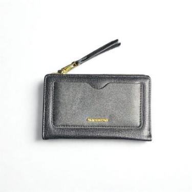 Imagem de Carteira feminina em Couro Sintético Pavão Ouro-Feminino