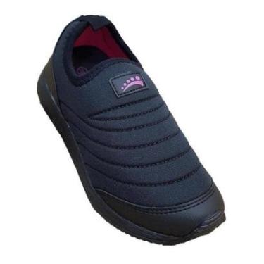 Imagem de Tênis Infantil Ortopasso Calce Fácil Escolar Básico-Feminino