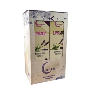 Imagem de Incenso Lua Mística Espiritual 0% Carvão Box 12 Cxs C 10 Var Aroma:Lav