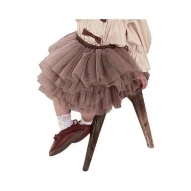 Imagem de Saia Tutu Preta para Meninas - Vestido de Baile de Princesa em Tule, 1