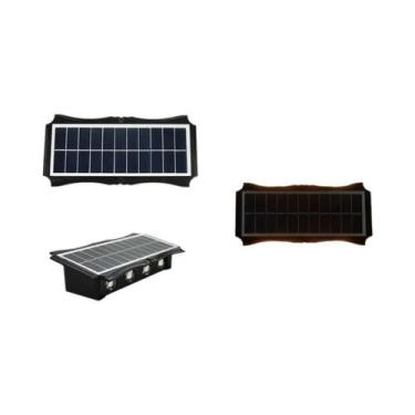 Imagem de Luminária Solar LED De Alta Luminosidade Para Parede, Decoração De Jar